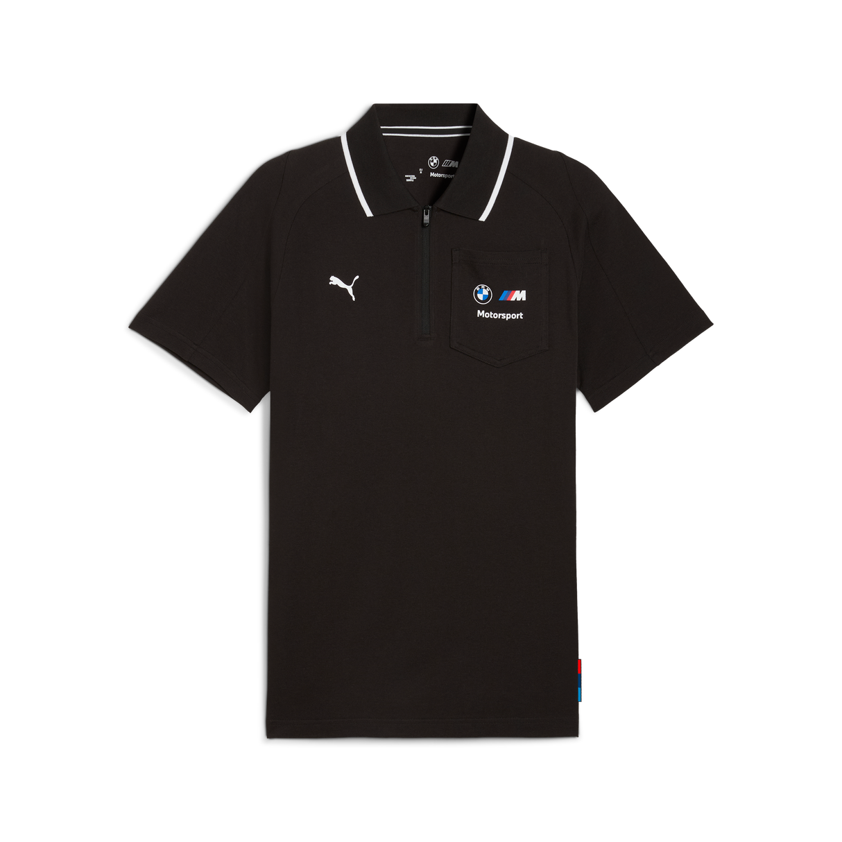 BMW zip polo, Puma, MMS, black 🔥