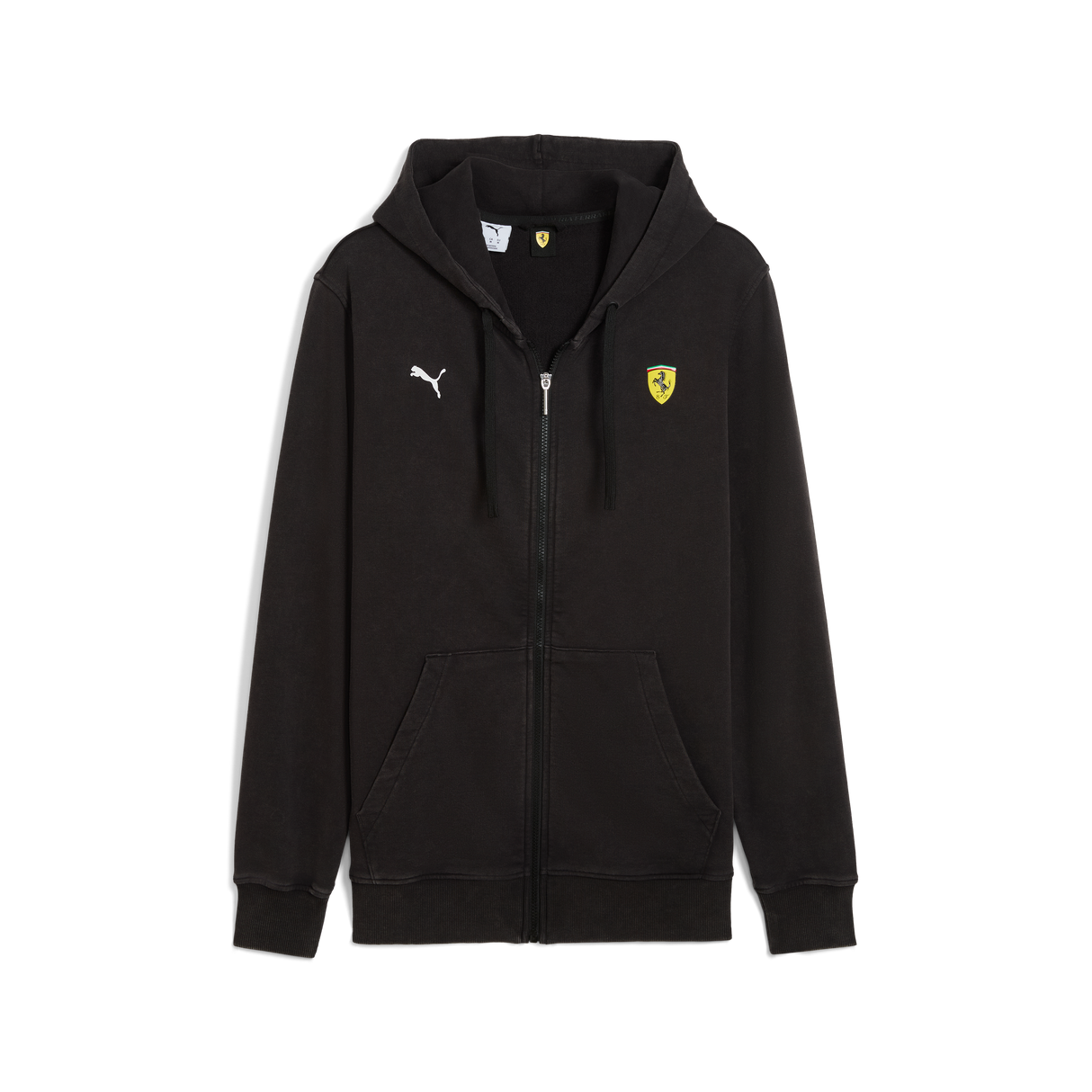 Ferrari zip-up hoodie, Puma, black 🔥