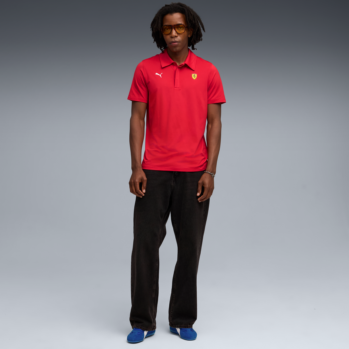 Ferrari polo, Puma, sportswear cloudspun, red 🔥