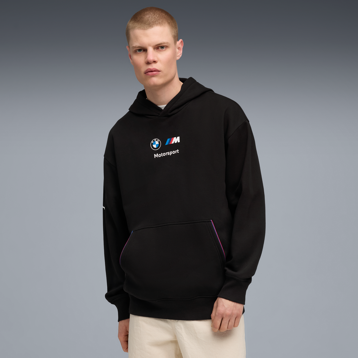 BMW fleece hoodie, Puma, MMS, essential+, black 🔥