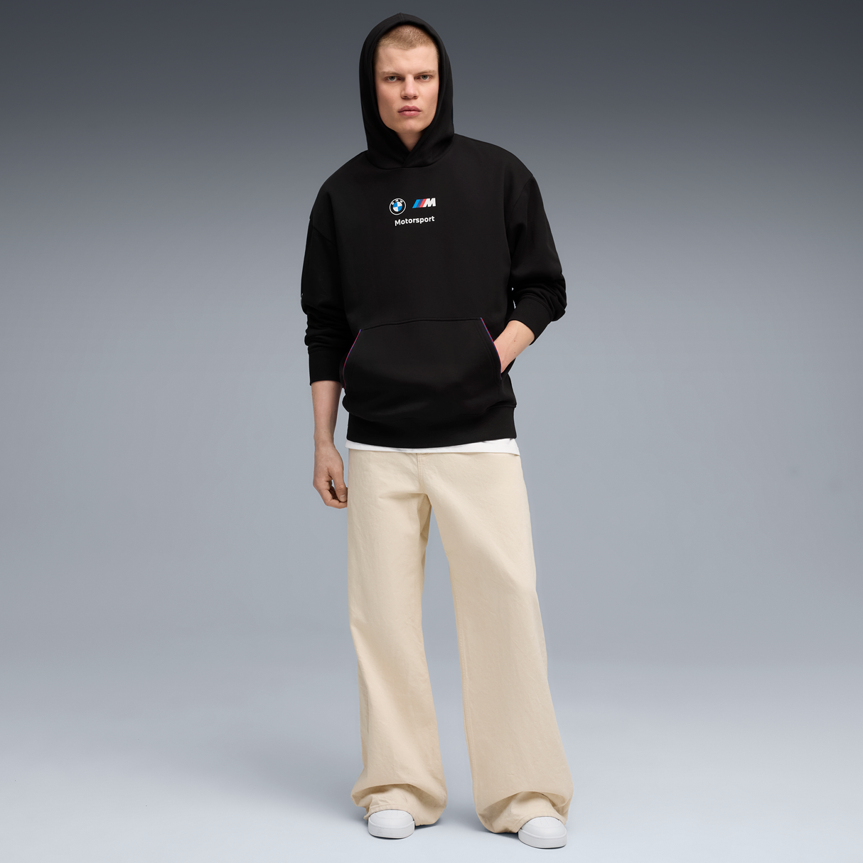 BMW fleece hoodie, Puma, MMS, essential+, black 🔥