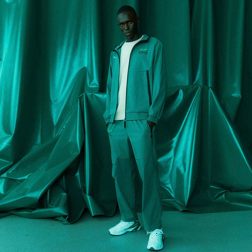 Aston Martin jacket, Puma, Lifestyle, PUMATECH, green 🔥