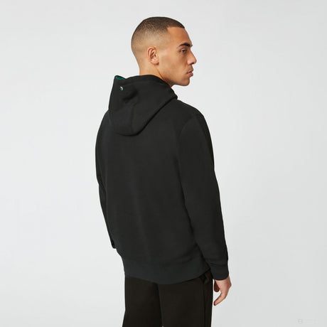 Mercedes Hooded Sweater, Team Logo, Black, 2022 - FansBRANDS®