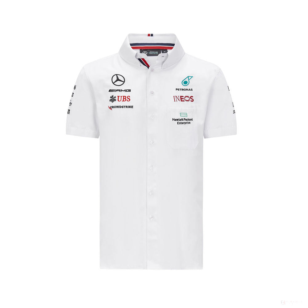 Mercedes Shirt, Team, White, 2021