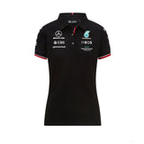 Mercedes Womens Polo, Team, Black, 2021 - FansBRANDS®