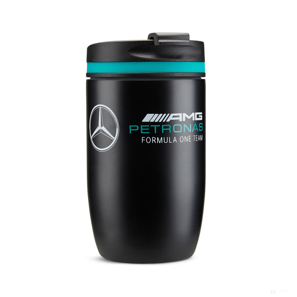Mercedes Thermal Drink Tumbler, Black, 2022 - FansBRANDS®