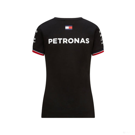 Mercedes Womens T-shirt, Team, Black, 2021 - FansBRANDS®