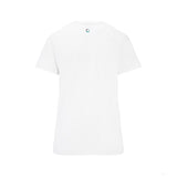 Mercedes Womens T-Shirt, Large Logo, White, 2022 - FansBRANDS®