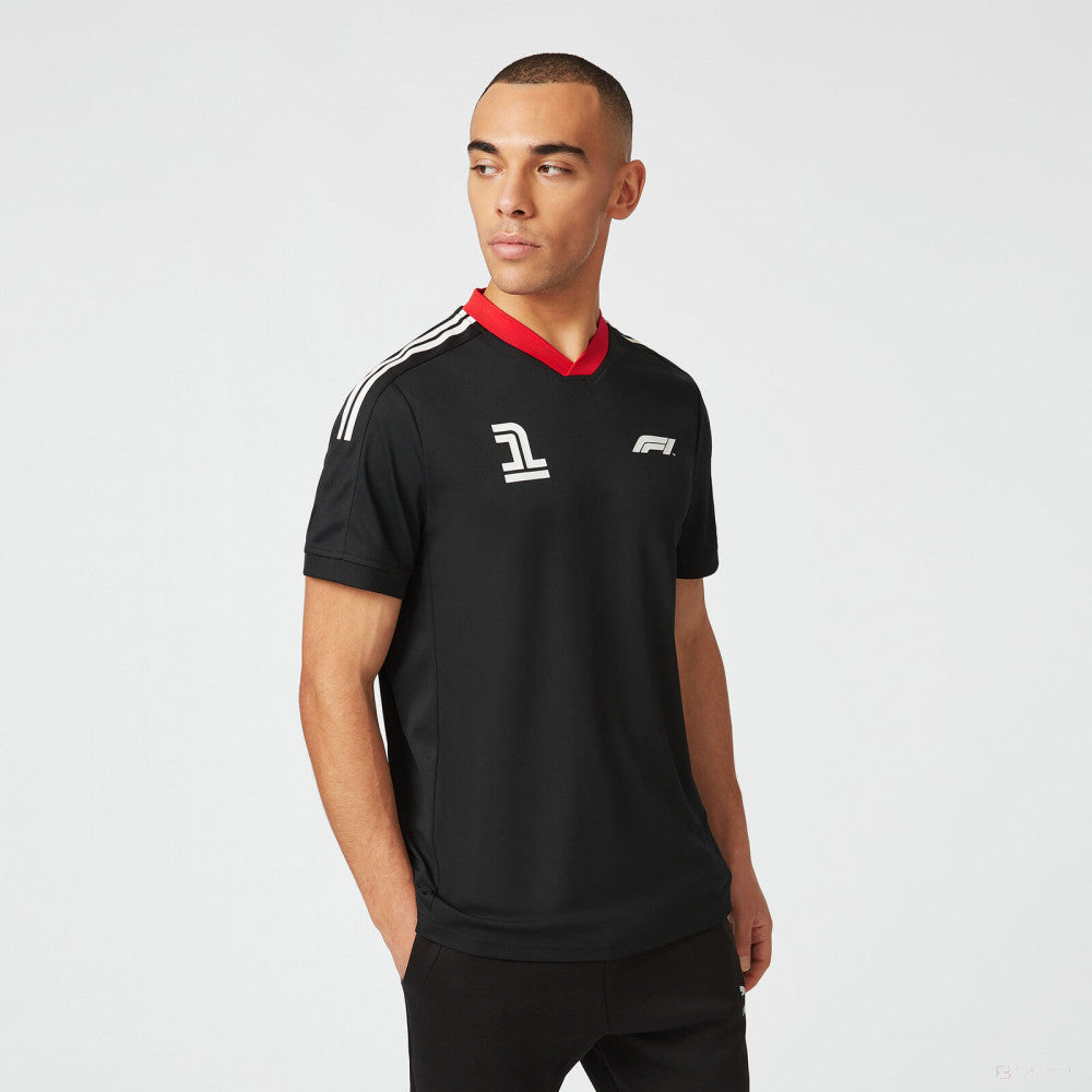 Formula 1 T-Shirt, Soccer Fanwear, Black, 2022