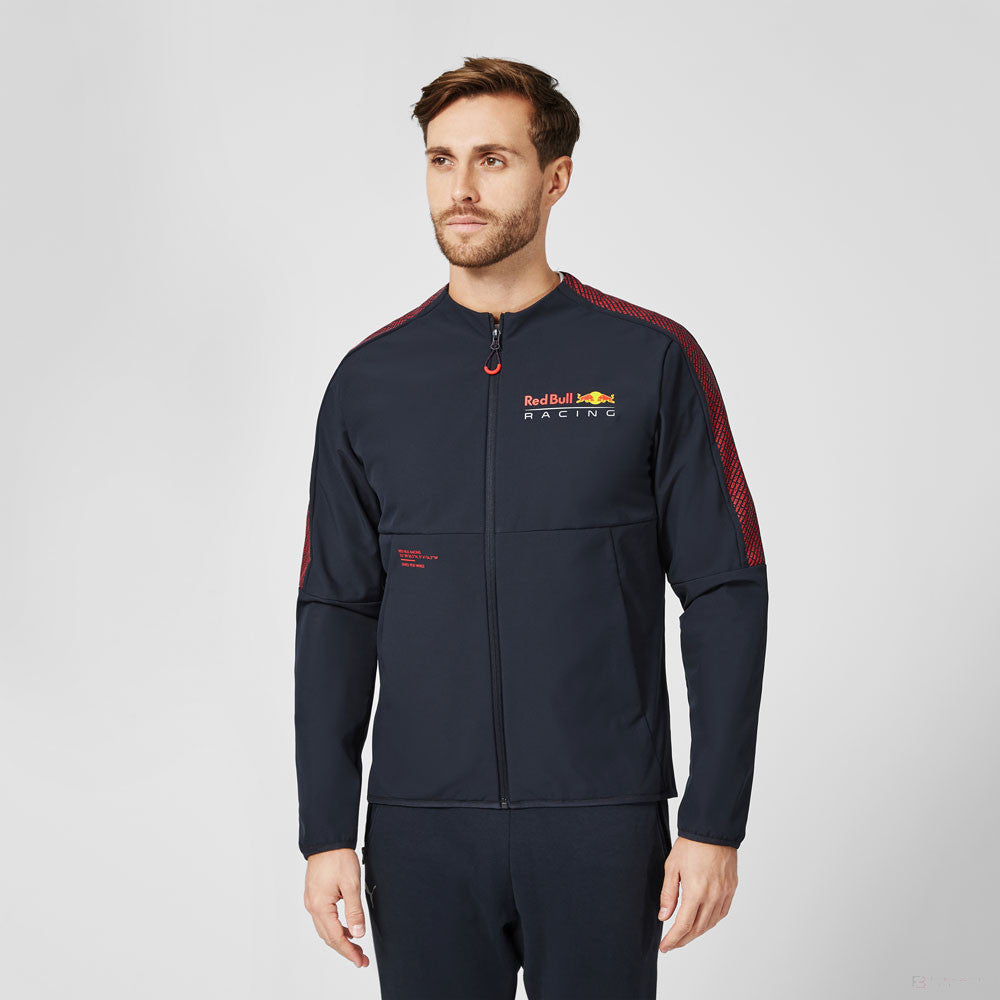 Red Bull Softshell Jacket, Racing, Blue, 2021 - FansBRANDS®