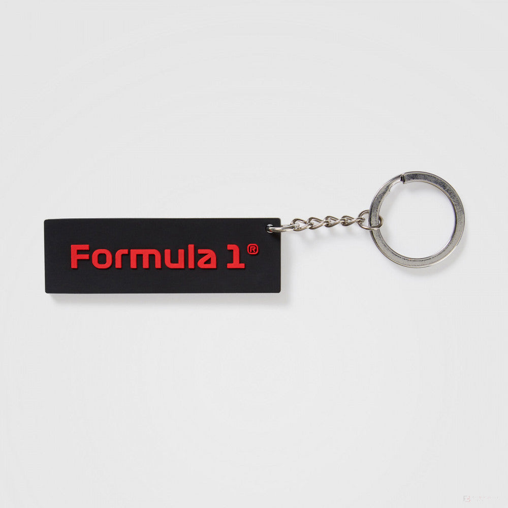 Formula 1 Keyring, F1 Logo, Black, 2022 - FansBRANDS®