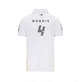 McLaren Polo, Lando Norris, White, 2021