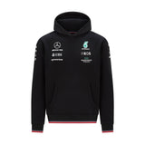 Mercedes Hoodie, Team, Black, 2021