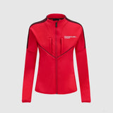 Porsche Fanwear Womens Softshell Jacket, Red, 2022 - FansBRANDS®