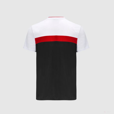 Porsche T-Shirt, Colour Block, Black, 2022