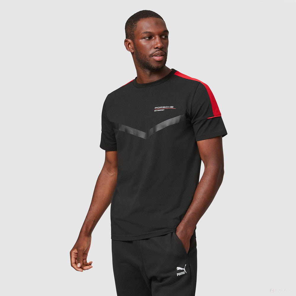Porsche T-Shirt, Fanwear, Black, 2022 - FansBRANDS®