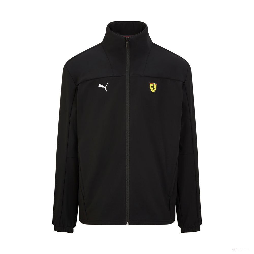 Ferrari Softshell Jacket, Scuderia, Black, 2021 - FansBRANDS®