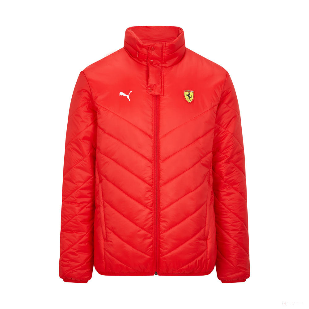 Ferrari Jacket, Scuderia Padded, Red, 2021 - FansBRANDS®