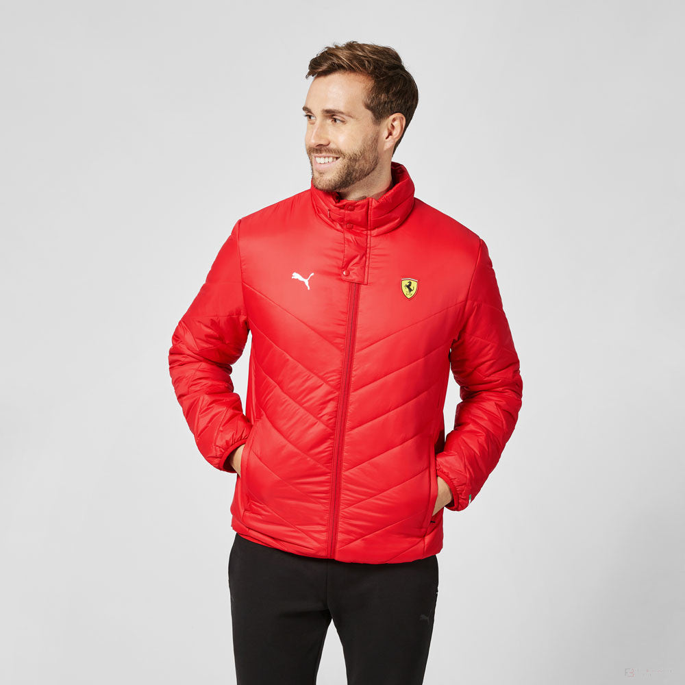 Ferrari Jacket, Scuderia Padded, Red, 2021 - FansBRANDS®