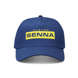 Ayrton Senna Baseball Cap, Logo, Blue, 2021