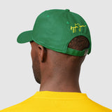 Ayrton Senna Baseball Cap, Logo, Green, 2021 - FansBRANDS®