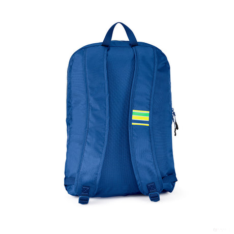 Ayrton Senna Backpack, Packable, Blue, 2021