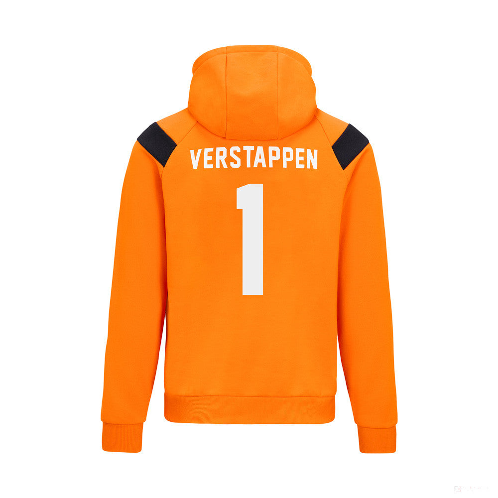 Red Bull Max Verstappen Sweater, Hooded, Orange, 2022