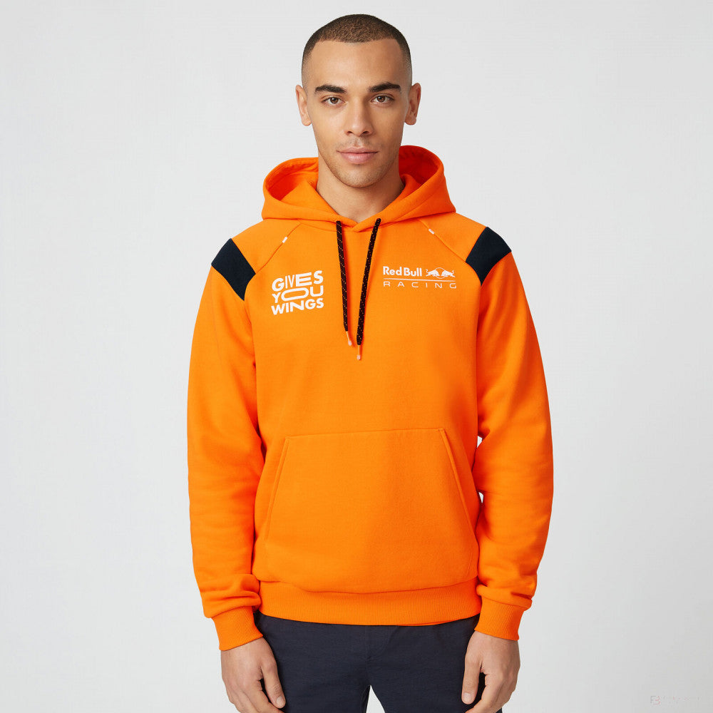 Red Bull Max Verstappen Sweater, Hooded, Orange, 2022