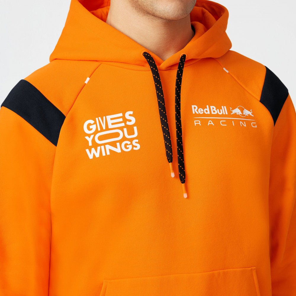 Red Bull Max Verstappen Sweater, Hooded, Orange, 2022 - FansBRANDS®
