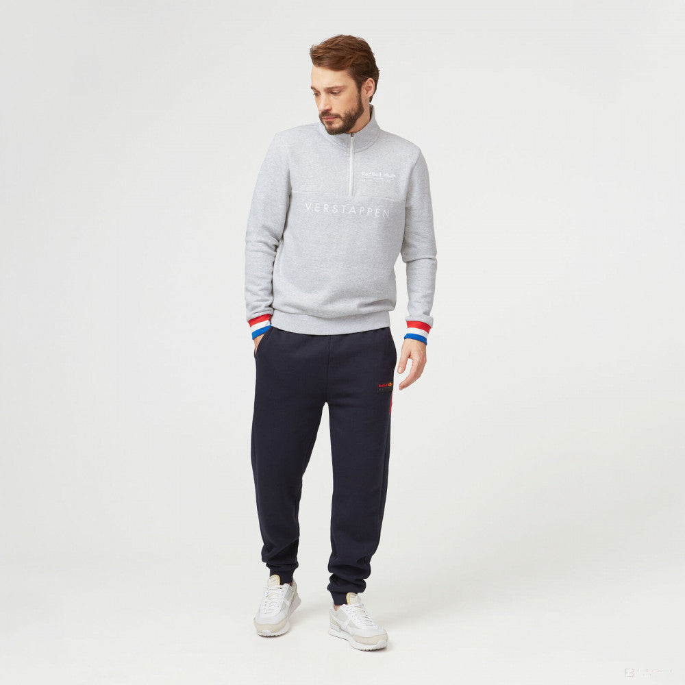 Red Bull Max Verstappen Sweater, Zipped, Grey, 2022