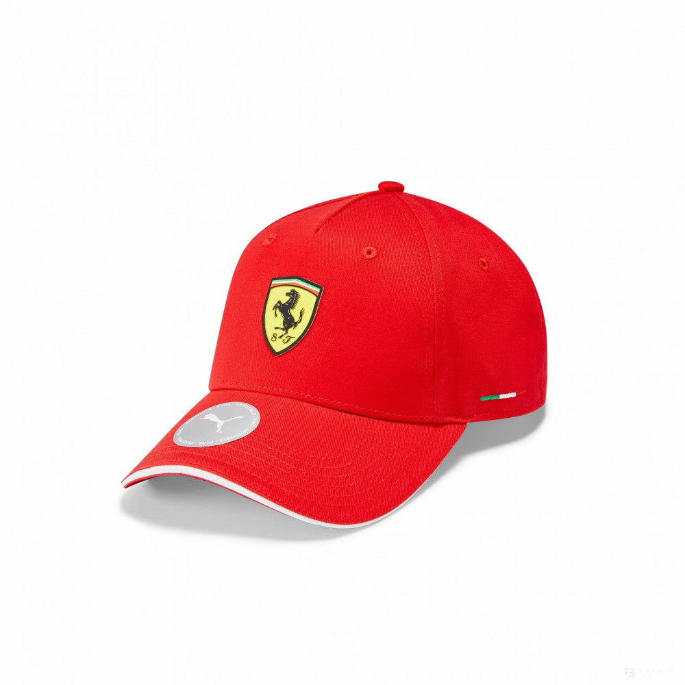 Ferrari Baseball Cap, Classic Fanwear, Kids, Red, 2022