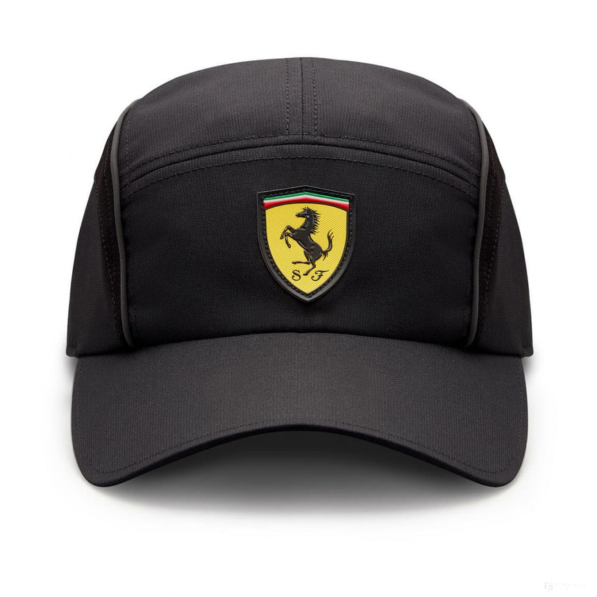 Ferrari Baseball Cap, Fanwear Tech, Adult, Black, 2022 - FansBRANDS®