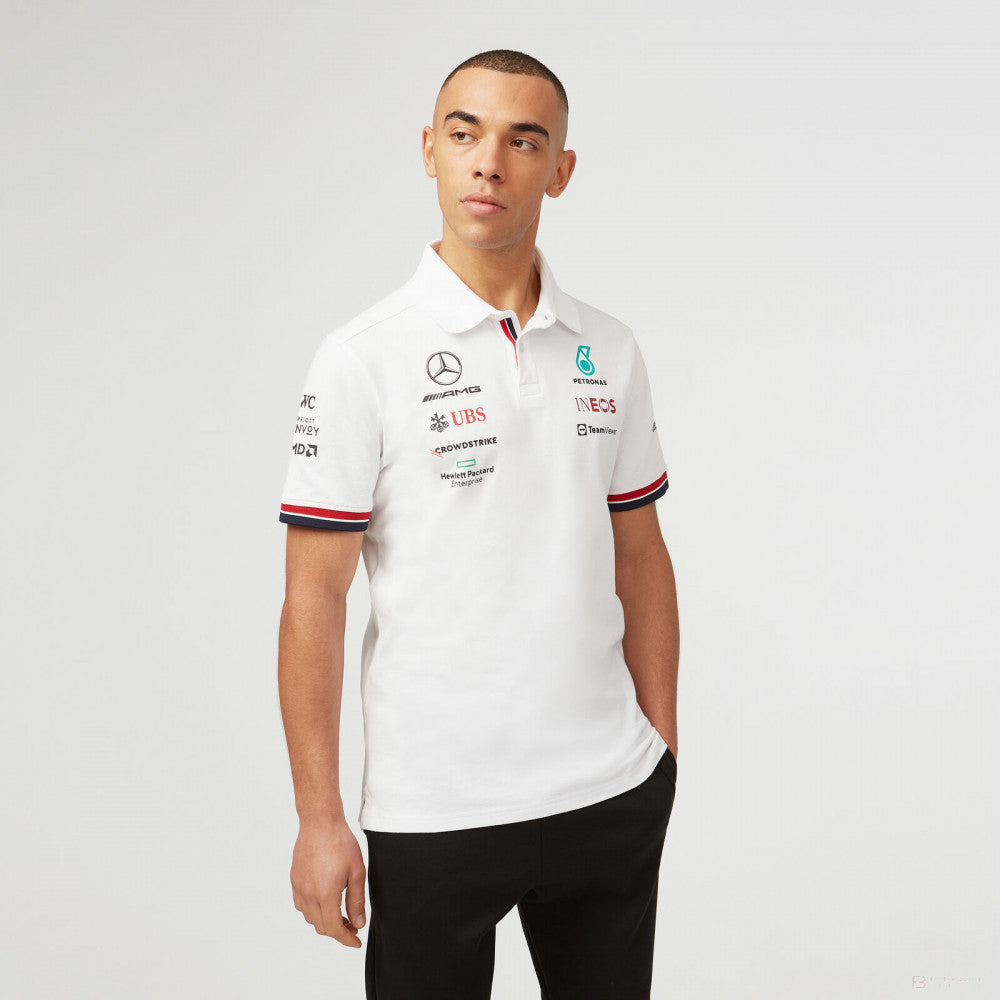 Mercedes Polo, Team, White, 2022 - FansBRANDS®