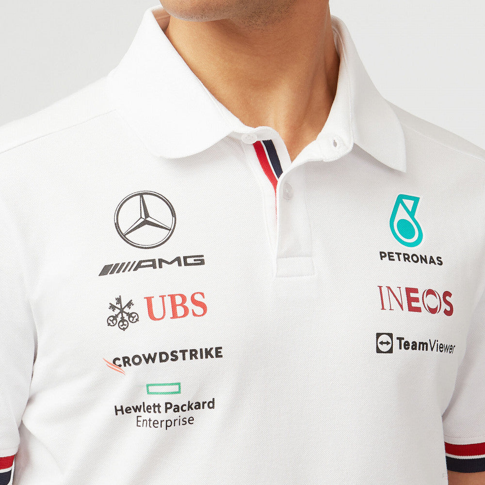 Mercedes Polo, Team, White, 2022 - FansBRANDS®