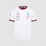 Mercedes Kids T-Shirt, Team, White, 2022