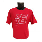 Ferrari T-shirt, Charles Leclerc Driver, Red, 2022