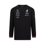 Mercedes Sweater, Crew, Black, 2022