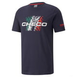 Red Bull T-Shirt, Sergio Perez Checo Graphic, Blue, 2022 - FansBRANDS®