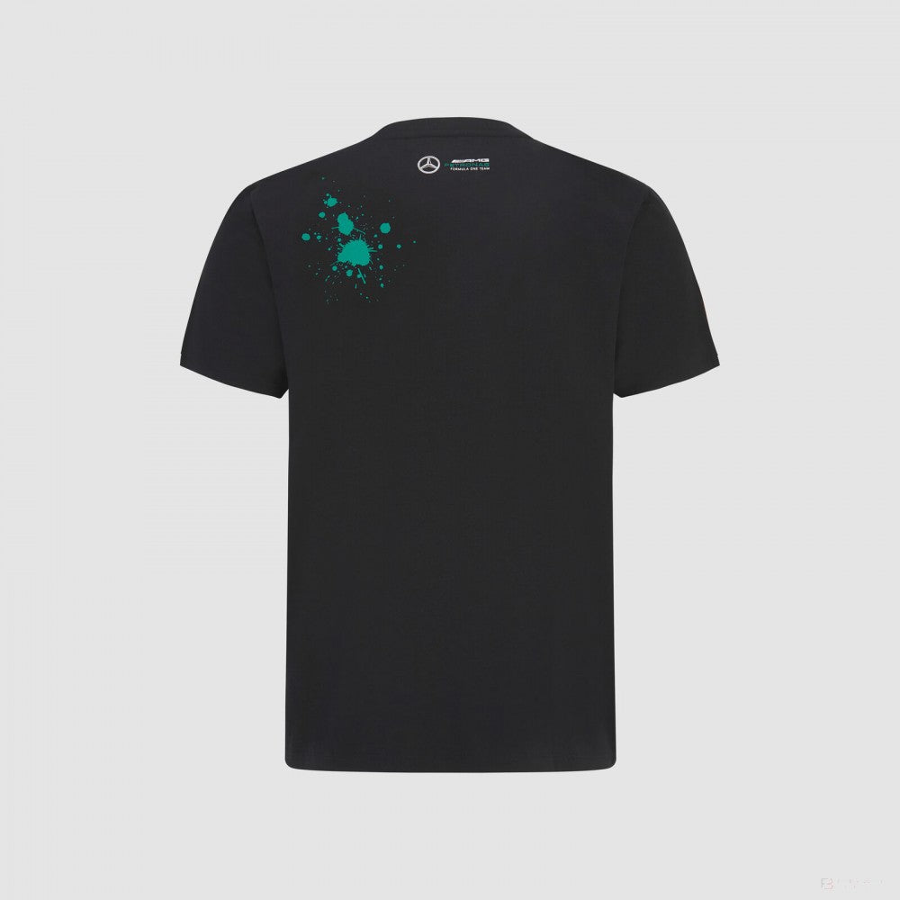 Mercedes George Russell T-Shirt, GEORGE #63, Black, 2022 - FansBRANDS®