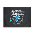 Mercedes Flag, George Russell 120x90 cm, Multicolor, 2022 - FansBRANDS®