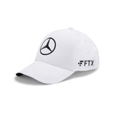 Mercedes Baseball Cap, George Russell, Adult, White, 2022