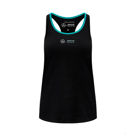 Mercedes Womens Racerback Vest, Black - FansBRANDS®