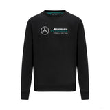 Mercedes Mens Crew Sweatshirt, Black