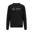Mercedes Mens Crew Sweatshirt, Black - FansBRANDS®