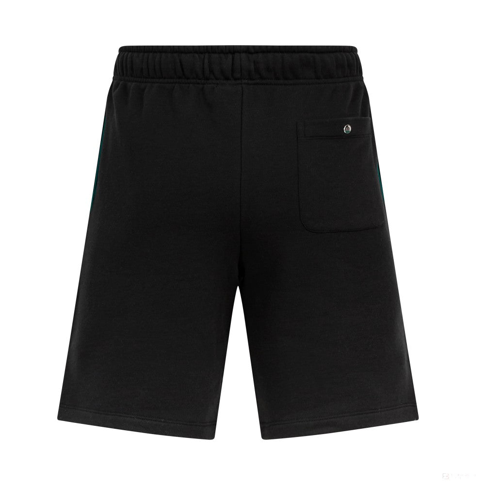 Mercedes Mens Sweat Shorts, Black - FansBRANDS®
