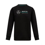 Mercedes Womens Crew Sweatshirt, Black - FansBRANDS®