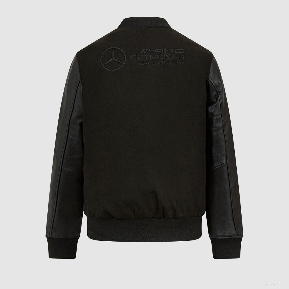 Mercedes Varsity Jacket Black FansBRANDS COM