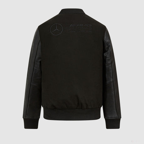 Mercedes Varsity Jacket, Black