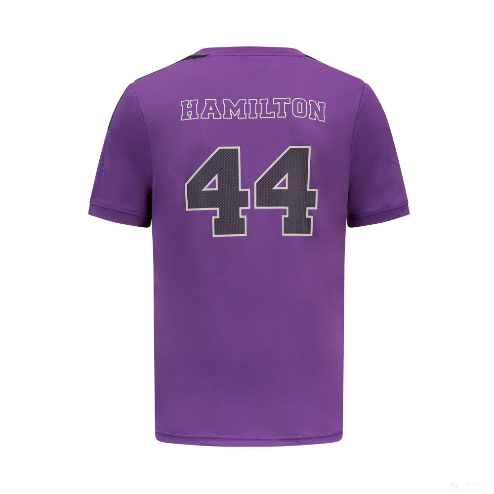 Mercedes Lewis Hamilton Sports Tee, Purple - FansBRANDS®