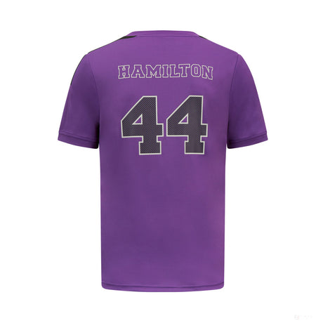 Mercedes Lewis Hamilton Sports Tee, Purple - FansBRANDS®
